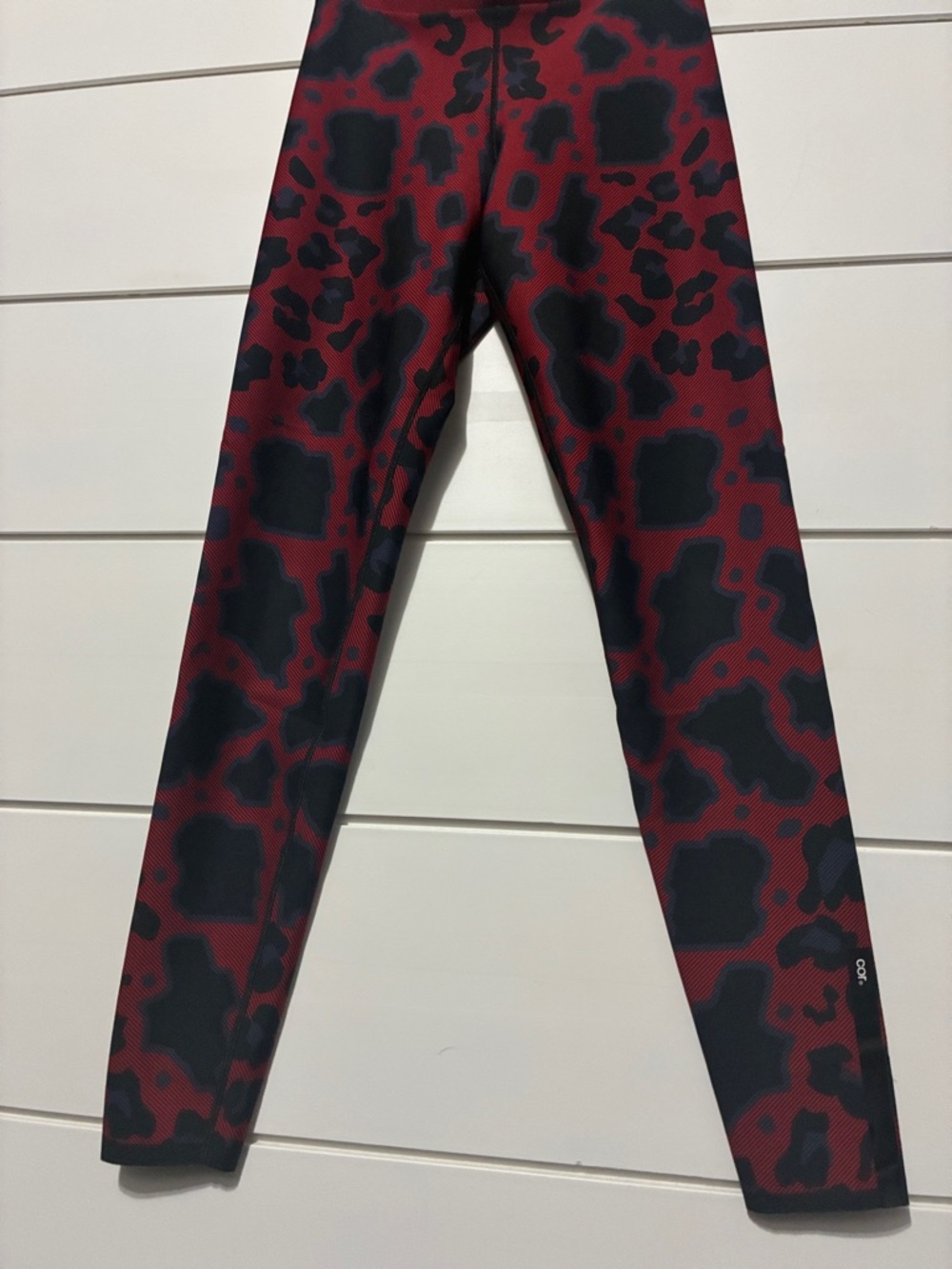 Cor by ultracor  Red and Black Leopard Print Leggings - Picture 2 of 7
